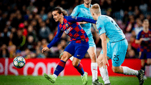 Con Messi, Barcelona empató 0-0 contra Slavia Praga por Champions League [VIDEO]
