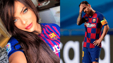 Suzy Cortez respalda a su ídolo Lionel Messi: “Tiene razón en salir del Barcelona” 