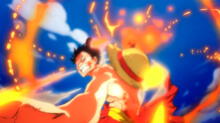 One Piece: fanáticos caen rendidos ante épica animación del Red Hawk de Luffy