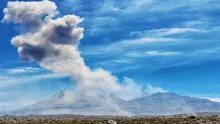 El volcán Sabancaya de Arequipa cumple cuatro años en proceso eruptivo  