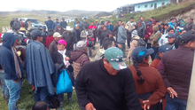 Cajamarca: comando de lucha de Hualgayoc suspende paro indefinido contra minera