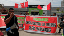 Chiclayo: ciudadanos protestan en el frontis de Saga Falabella [VIDEO]