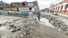 Otra negligencia en Arequipa: una torrentera en Mariano Melgar desfoga en una calle