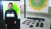 Vuelven a  capturar a “Gringasho” con arma de guerra en Trujillo 