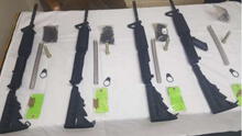 Investigan hallazgo de 4 fusiles de guerra en agencia Serpost de Los Olivos