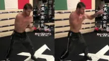 Saúl ‘Canelo’ Álvarez sorprende con la velocidad de puños de cara a su pelea con Golovkin [VIDEO]
