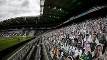 Borussia Mönchengladbach presentó a su peculiar ‘hinchada de cartón’ [FOTOS]