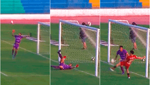 El increíble gol que se perdió Henry Vaca en el Universitario vs. Pirata FC [VIDEO]