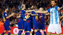 FC Barcelona venció 2-0 al Málaga y sigue en lo más alto de la Liga Santander [Resumen]
