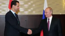 Putin y Al Assad se reúnen por primera vez tras los ataques químicos en Siria