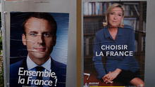 Francia elige mañana entre Emmanuel Macron y Marine Le Pen