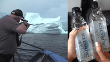 “Cazadores de icebergs” destruyen glaciares del Polo Norte para comercializar el agua  [VIDEO]