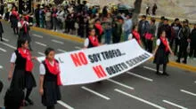 Trujillo: desfile escolar tuvo como temática la lucha contra la violencia hacia la mujer