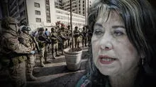 Represión: Fujimorista Martha Chávez pide a las Fuerzas Armadas garantizar el orden