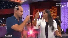 Tunait: Ricardo Morán "cuadró" en vivo a Katia Palma tras llamarlo "pelado"