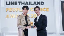 Bright y Win ganaron como Mejor pareja del año en LINE Thai People’s Choice Awards 2020