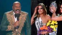 Steve Harvey recuerda ‘blooper’ que protagonizó al confudir a la ganadora del Miss Universo