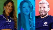 Las virales reacciones del ‘Kun’ Agüero y Antonela Roccuzzo a la canción de Shakira contra Piqué 
