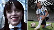 Jenna Ortega (“Merlina”) reacciona a Messi en entrevista de Netflix: “Uno de los mejores”