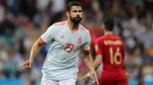 España vs Irán: Diego Costa, con mucha fortuna, pone el 1-0 por Rusia 2018 [VIDEO]