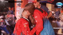 Dakar 2019: piloto le pidió matrimonio a su novia en el podio de llegada [VIDEO]  