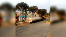 Trujillo: tanque de combustible se desprende cerca de un grifo [VIDEO]