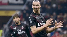 Zlatan debutó sin muchas luces en el Milan