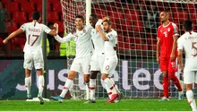 Cristiano Ronaldo anotó en la victoria de Portugal sobre Serbia por Eliminatorias a la Euro 2020