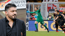 AC Milan: La contundente respuesta de Gattuso tras gol del portero Brignoli