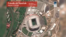 Rusia 2018: Satélite Perú SAT-1 muestra imágenes espaciales de los estadios