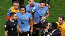 Jugadores de Uruguay podrían ser sancionados por varios meses tras incidentes en Qatar 2022