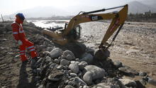 Chosica: recogen 200 mil metros cúbicos de desmonte del río Rímac