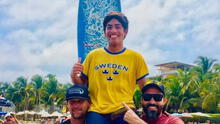 Manuel Robles rompe el récord al coronarse como campeón nacional de surf más joven del Perú