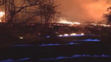 YouTube: ¡Impresionante! El fuego azul generado por un volcán en Hawái [VIDEO]