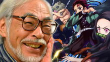 Hayao Miyazaki afirma que no le preocupa el éxito de Kimetsu no Yaiba