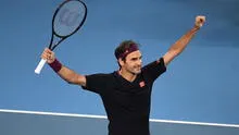 Roger Federer fue inscrito en el Abierto de Australia 2021