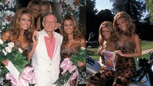Hugh Hefner: las gemelas Bernaola le rindieron homenaje al fundador de Playboy