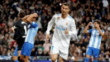 Real Madrid venció 3-2 al Málaga en un sufrido partido por la Liga Santander [GOLES]
