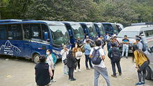 Consorcio Machupicchu intentó trasladar buses a Aguas Calientes en Cusco 