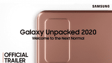 Samsung Unpacked 2020: Sigue AQUÍ la presentación oficial EN VIVO de la serie Galaxy Note 20 [VIDEO]