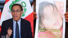 Vizcarra pide exhaustiva investigación por muerte de pequeña Xohana 