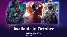 Amazon Prime Gaming: todos los juegos gratuitos disponibles para canjear en octubre