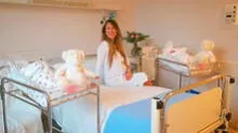Delly Madrid muestra por primera vez a sus mellizas tras convertirse en madre 