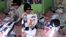 Niño se emociona de felicidad al recibir camiseta de Alianza Lima [VIDEO]