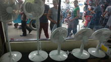Intenso calor aumenta la venta de ventiladores a 75% en enero