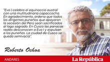 Recuerdos del futuro secesionista, por Roberto Ochoa 