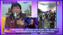 Toño Centella se disculpa por dar show en pandemia: “Mi gran error fue retransmitir el video”