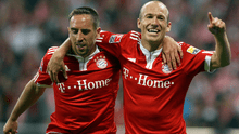 Ribéry y Robben dejarán el Bayern Múnich a final de temporada