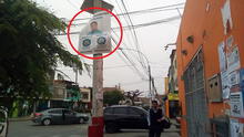 A pocos días de las votaciones alcalde del Callao coloca carteles en poste de luz 