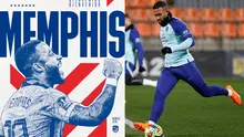 ¡Cambia de colores! Memphis Depay deja el Barcelona y es nuevo jugador del Atlético de Madrid